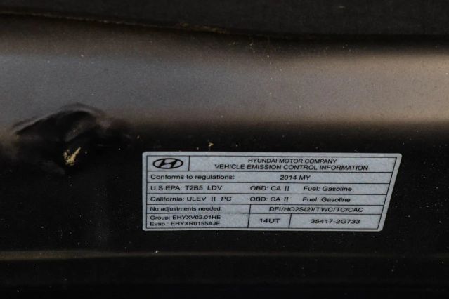 2014 HYUNDAI SONATA SE SEDAN 4D