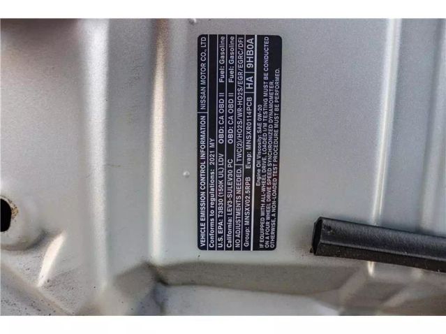 2021 NISSAN ALTIMA 2.5 PLATINUM SEDAN 4D