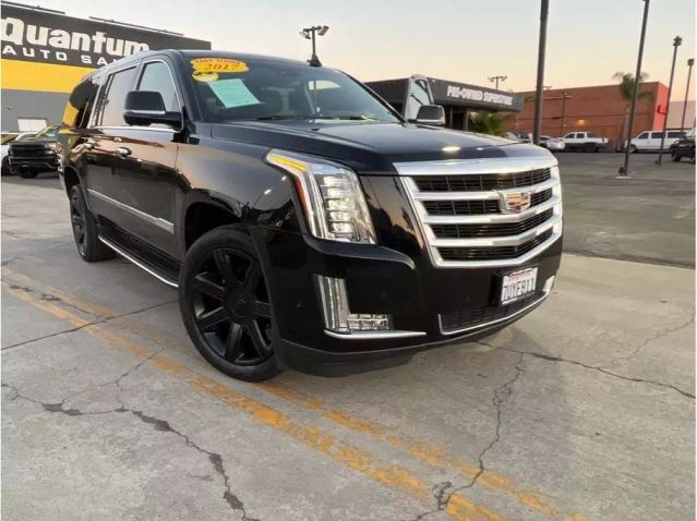 2017 CADILLAC ESCALADE ESV LUXURY SPORT UTILITY 4D