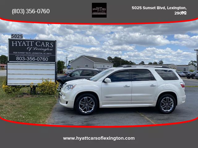 USED GMC ACADIA 2012 for sale in Lexington, SC | Hyatt Cars of Lexington