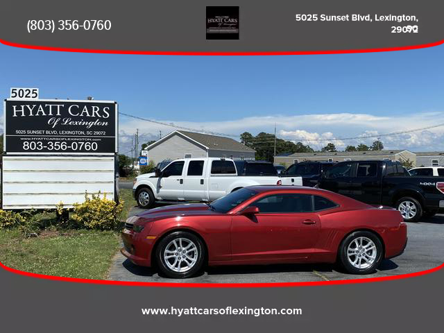 USED CHEVROLET CAMARO 2014 for sale in Lexington, SC | Hyatt Cars of