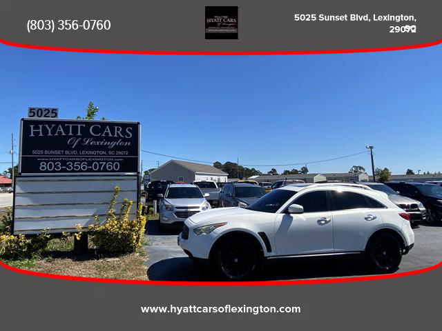 USED INFINITI FX 2009 for sale in Lexington, SC | Hyatt Cars of Lexington