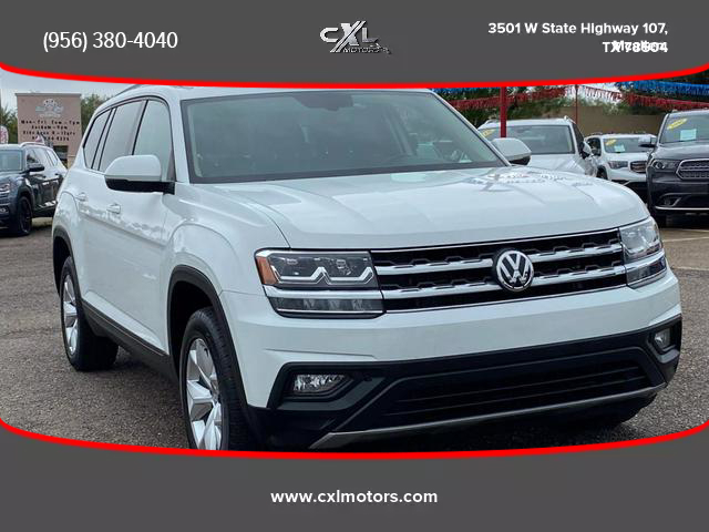 USED VOLKSWAGEN ATLAS 2019 for sale in Mcallen, TX | CXL Motors LLC