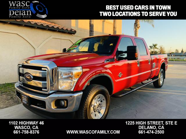 USED 2014 FORD F350 SUPER DUTY CREW CAB for sale in Wasco CA | Wasco