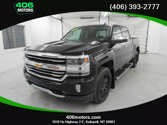 Buy USED 2018 CHEVROLET SILVERADO 1500 CREW CAB in Kalispell MT