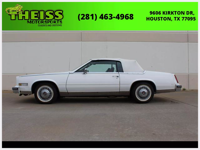 USED CADILLAC ELDORADO 1985 for sale in Houston, TX ...