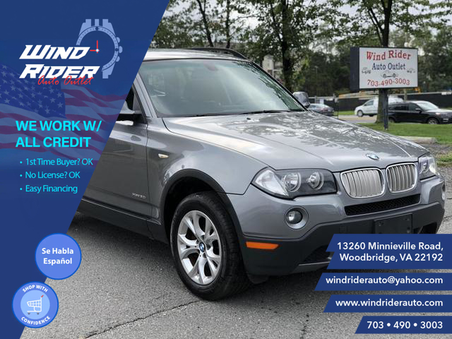 USED BMW X3 2010 for sale in Woodbridge, VA | Wind Rider Auto Outlet