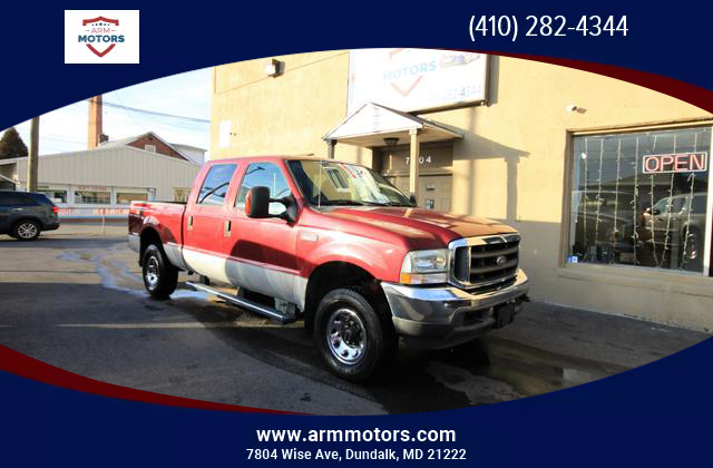 USED FORD F250 SUPER DUTY CREW CAB 2004 for sale in 