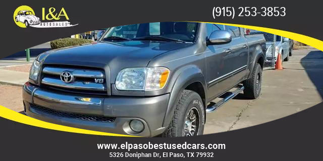 USED TOYOTA TUNDRA DOUBLE CAB 2005 for sale in El Paso, TX | I & A Auto