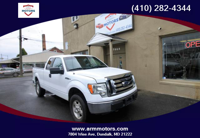 USED FORD F150 SUPER CAB 2011 for sale in Dundalk  MD  