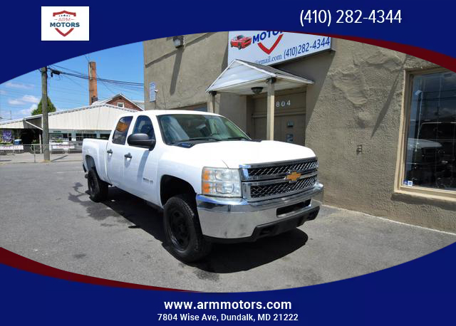 USED CHEVROLET SILVERADO 2500 HD CREW CAB 2012 for sale in 