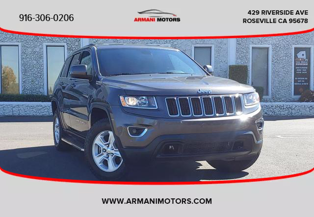 USED JEEP GRAND CHEROKEE 2016 for sale in Roseville, CA | Armani Motors