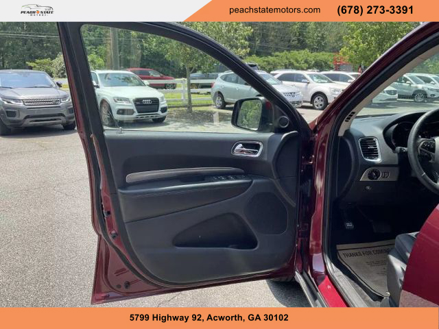 2017 DODGE DURANGO SUV RED AUTOMATIC - Peach State Motors