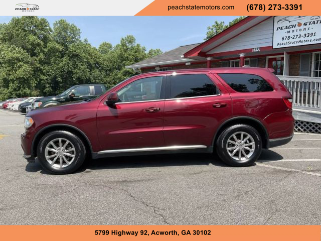 2017 DODGE DURANGO SUV RED AUTOMATIC - Peach State Motors