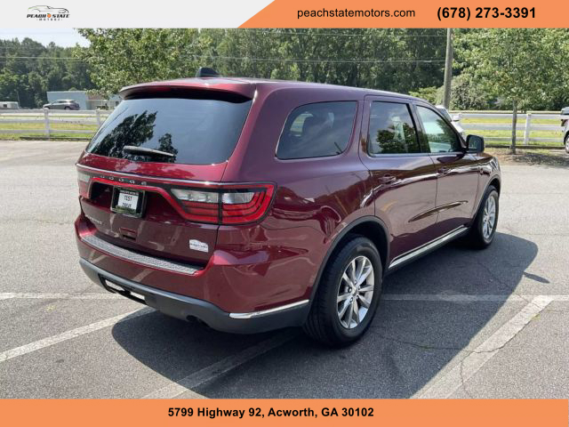 2017 DODGE DURANGO SUV RED AUTOMATIC - Peach State Motors
