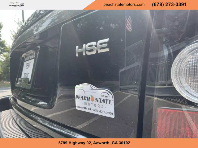 2013 LAND ROVER RANGE ROVER SPORT SUV BLACK AUTOMATIC - Peach State Motors