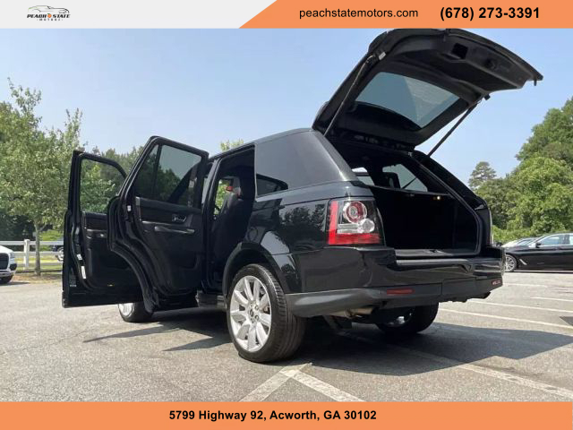 2013 LAND ROVER RANGE ROVER SPORT SUV BLACK AUTOMATIC - Peach State Motors