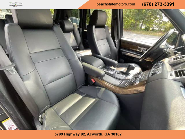 2013 LAND ROVER RANGE ROVER SPORT SUV BLACK AUTOMATIC - Peach State Motors