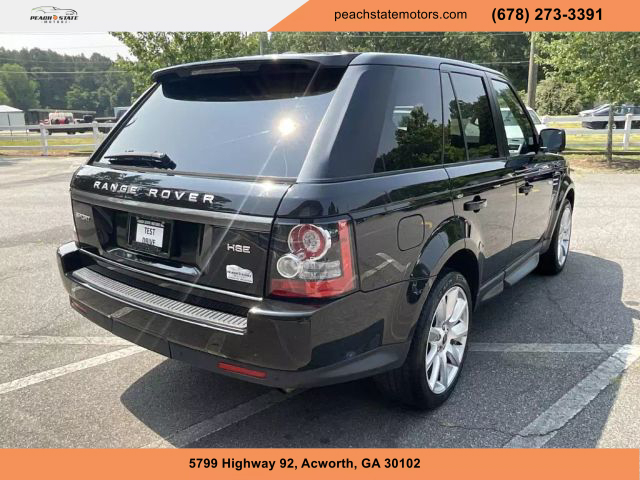 2013 LAND ROVER RANGE ROVER SPORT SUV BLACK AUTOMATIC - Peach State Motors