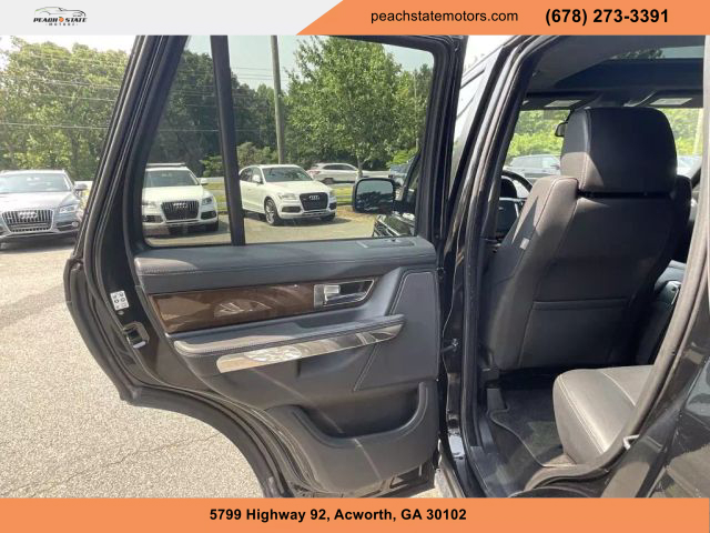 2013 LAND ROVER RANGE ROVER SPORT SUV BLACK AUTOMATIC - Peach State Motors