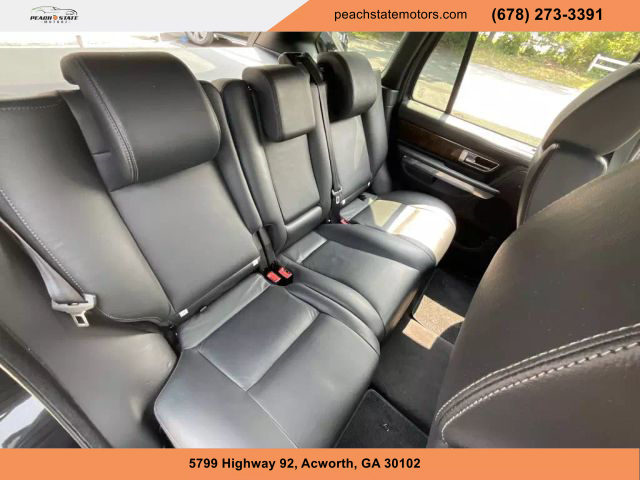 2013 LAND ROVER RANGE ROVER SPORT SUV BLACK AUTOMATIC - Peach State Motors
