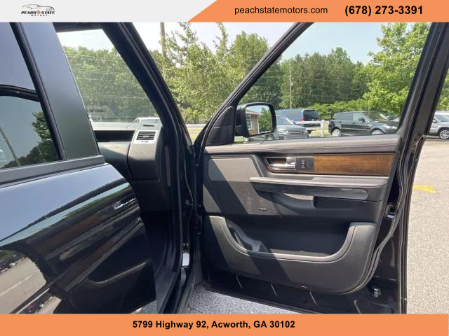 2013 LAND ROVER RANGE ROVER SPORT SUV BLACK AUTOMATIC - Peach State Motors