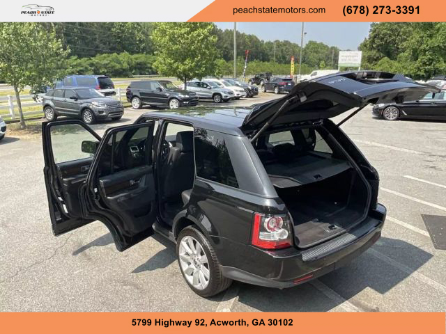 2013 LAND ROVER RANGE ROVER SPORT SUV BLACK AUTOMATIC - Peach State Motors