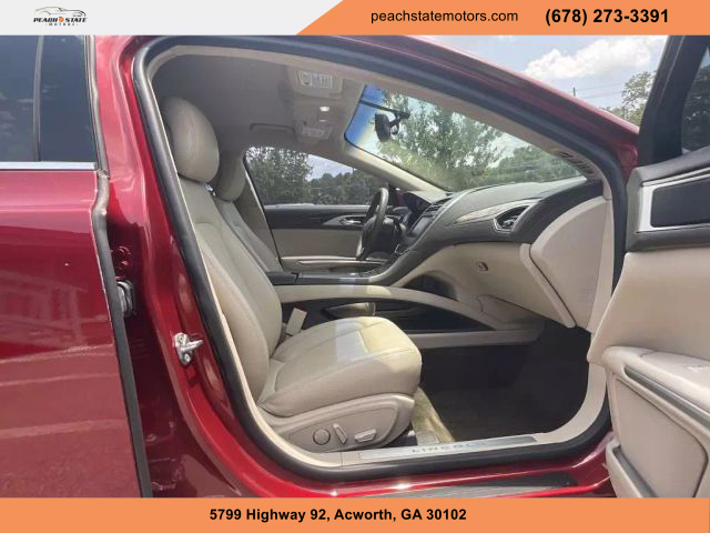 2016 LINCOLN MKZ SEDAN RED AUTOMATIC - Peach State Motors