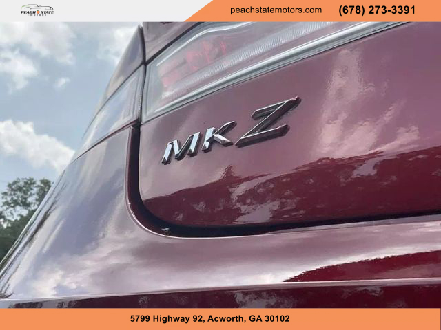 2016 LINCOLN MKZ SEDAN RED AUTOMATIC - Peach State Motors