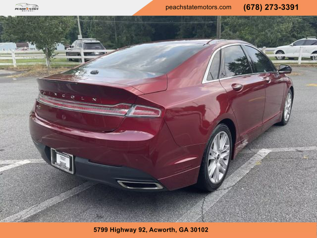 2016 LINCOLN MKZ SEDAN RED AUTOMATIC - Peach State Motors