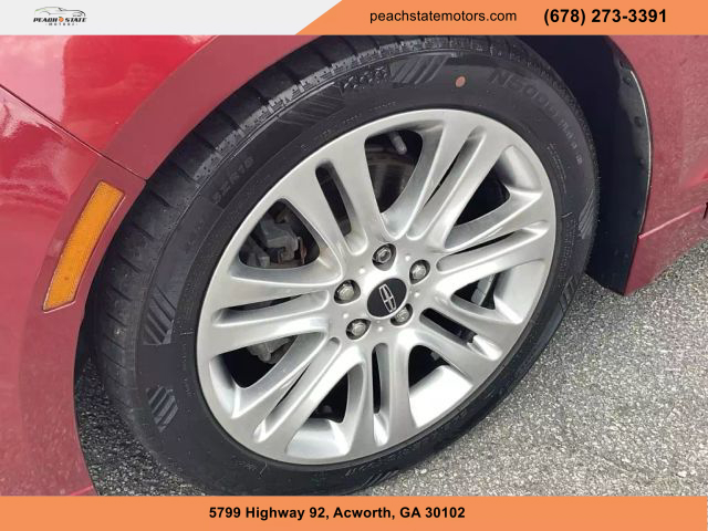 2016 LINCOLN MKZ SEDAN RED AUTOMATIC - Peach State Motors
