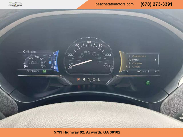2016 LINCOLN MKZ SEDAN RED AUTOMATIC - Peach State Motors