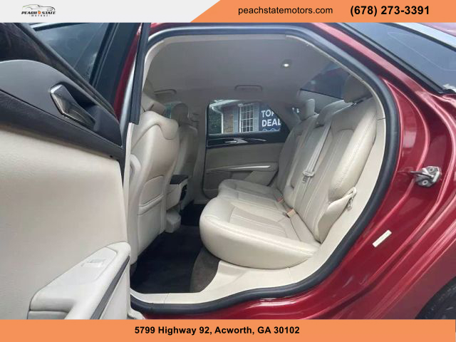 2016 LINCOLN MKZ SEDAN RED AUTOMATIC - Peach State Motors