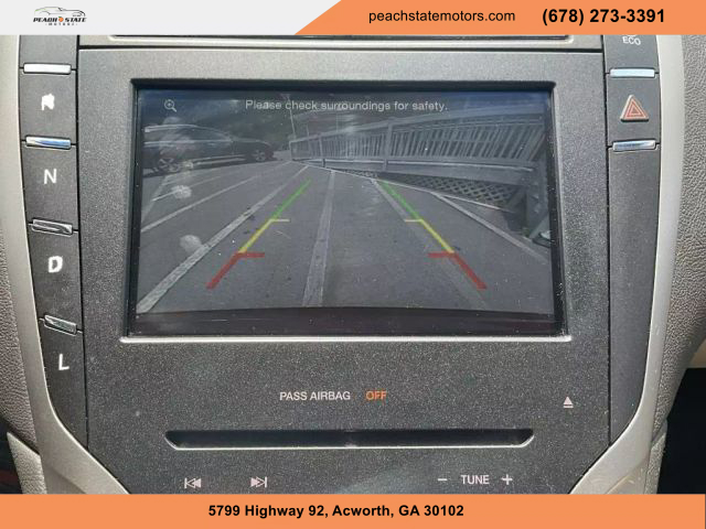 2016 LINCOLN MKZ SEDAN RED AUTOMATIC - Peach State Motors
