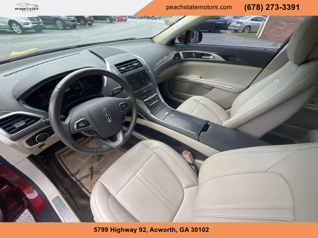 2016 LINCOLN MKZ SEDAN RED AUTOMATIC - Peach State Motors
