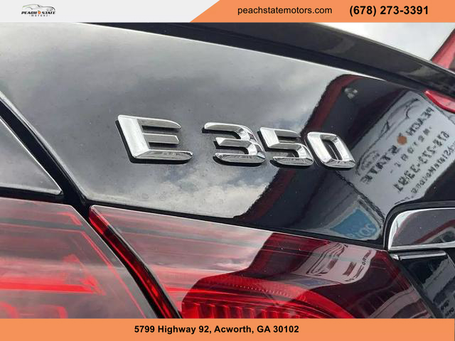 2014 MERCEDES-BENZ E-350 CONVERTIBLE BLACK AUTOMATIC - Peach State Motors