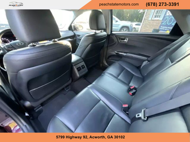 2018 TOYOTA AVALON SEDAN PURPLE AUTOMATIC - Peach State Motors