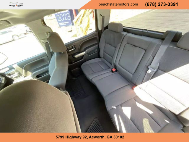 2018 CHEVROLET SILVERADO 1500 CREW CAB PICKUP WHITE AUTOMATIC - Peach State Motors