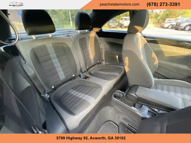 2014 VOLKSWAGEN BEETLE HATCHBACK BLACK AUTOMATIC - Peach State Motors