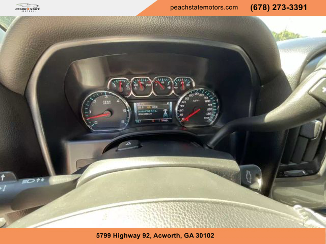 2018 CHEVROLET SILVERADO 1500 CREW CAB PICKUP WHITE AUTOMATIC - Peach State Motors