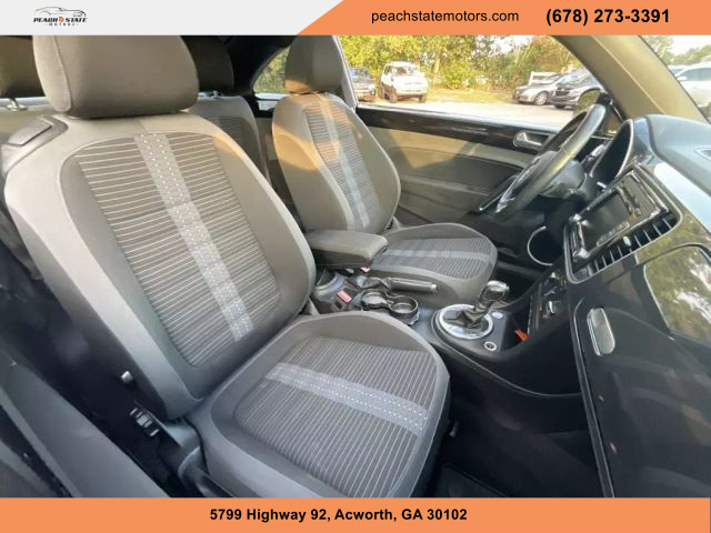 2014 VOLKSWAGEN BEETLE HATCHBACK BLACK AUTOMATIC - Peach State Motors
