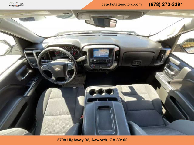 2018 CHEVROLET SILVERADO 1500 CREW CAB PICKUP WHITE AUTOMATIC - Peach State Motors