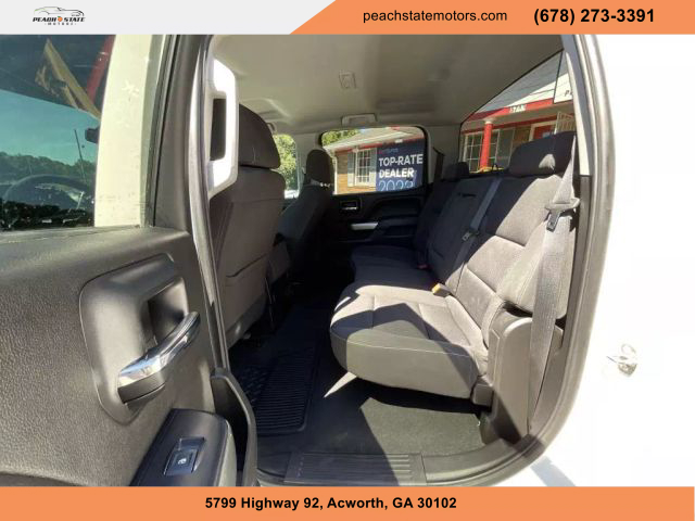 2018 CHEVROLET SILVERADO 1500 CREW CAB PICKUP WHITE AUTOMATIC - Peach State Motors