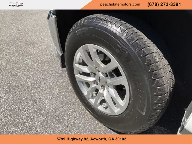 2018 CHEVROLET SILVERADO 1500 CREW CAB PICKUP WHITE AUTOMATIC - Peach State Motors