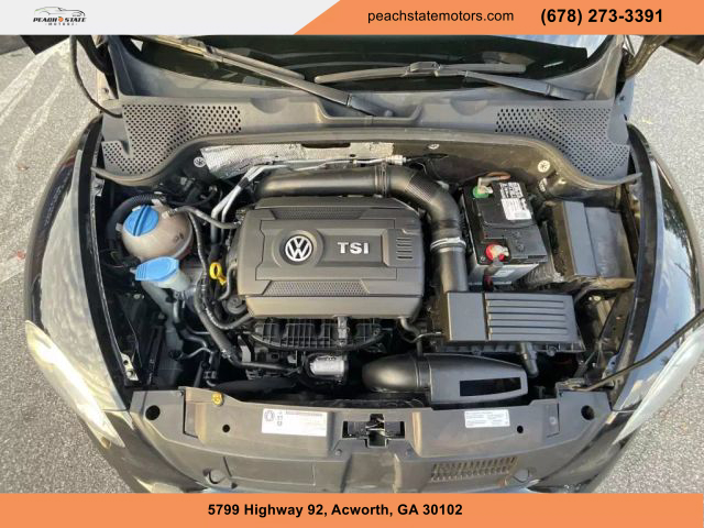 2014 VOLKSWAGEN BEETLE HATCHBACK BLACK AUTOMATIC - Peach State Motors