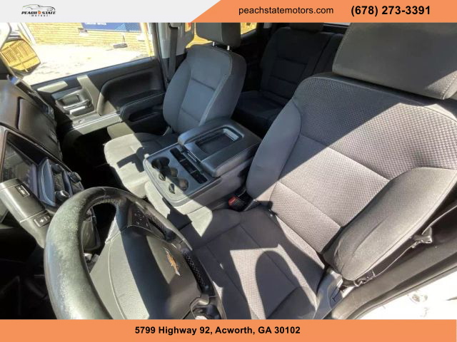 2018 CHEVROLET SILVERADO 1500 CREW CAB PICKUP WHITE AUTOMATIC - Peach State Motors