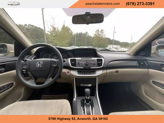 2015 HONDA ACCORD SEDAN GOLD AUTOMATIC - Peach State Motors