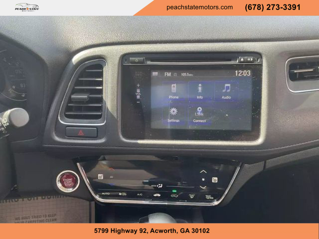 2017 HONDA HR-V SUV RED AUTOMATIC - Peach State Motors