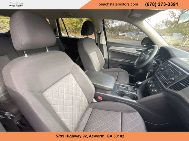 2018 VOLKSWAGEN ATLAS SUV BLACK AUTOMATIC - Peach State Motors