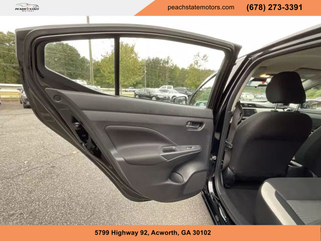 2021 NISSAN VERSA SEDAN BLACK AUTOMATIC - Peach State Motors
